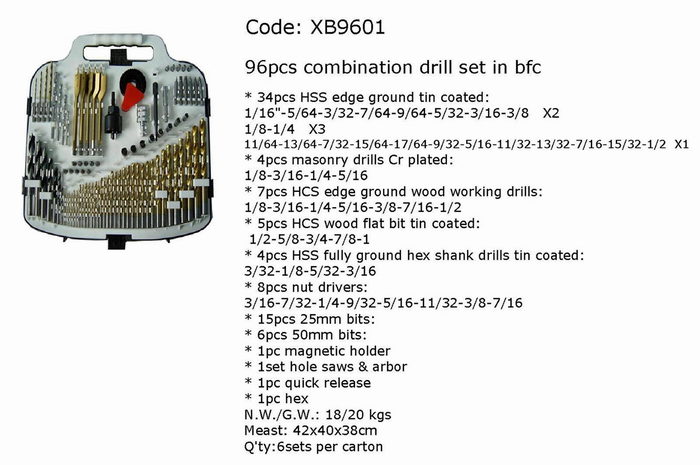 96pcs Code XB9601(图1)