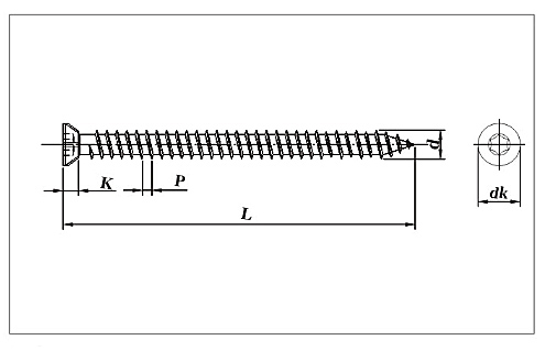 Concrete Frame Screws T30 or T25(图1)